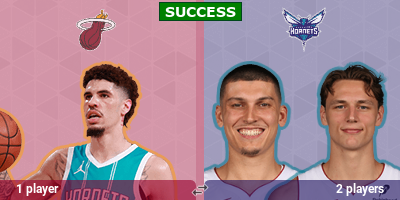 s/general - Heat get their number one guy, Hornets get a playable star